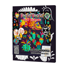 Mess-Free Fiesta Clay Painting Kit, Air Dry Clay Modelling Kit