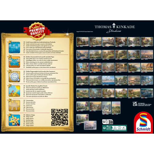 Puzzle - SCHMIDT SPIELE - Santas Silent Night - 1000 pièces - Dès 12 ans 2
