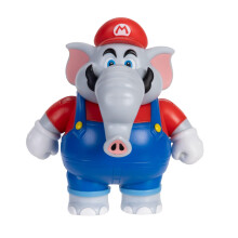 Super Mario JAKKS Pacific Elephant Mario Mini Figure, 2.5 Inch, Collectible Toy, Ages 3+