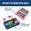 SmartGames - IQ Quub, 1 Player Logic Game with 120 Challenges, Ages 6+ 4