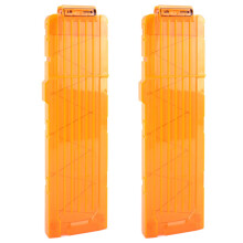 2 Pcs Clip Magazines for Nerf N Strike, 18-Dart Clips Magazine, Quick Reload Darts Clip Magazine for Nerf N-Strike Elite Series Toy Rifles