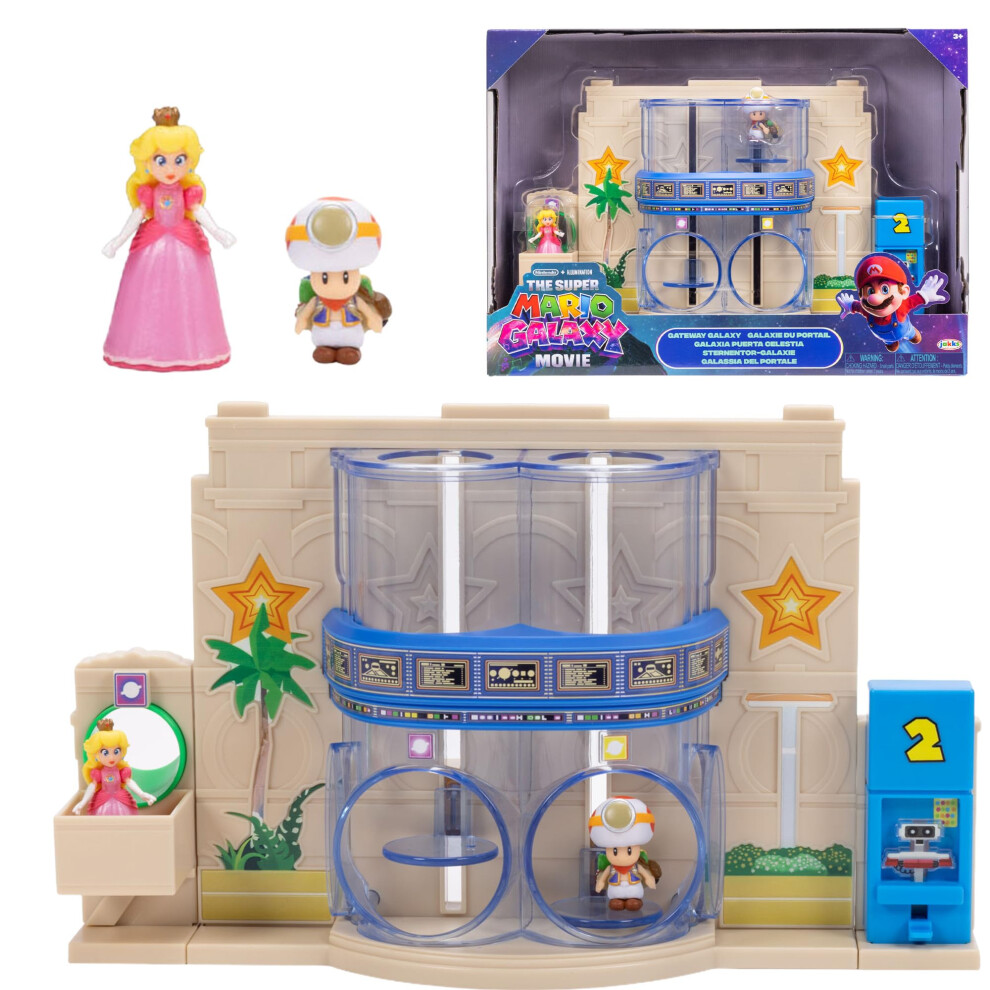 Super Mario Gateway Diorama Play Set - - Image 3