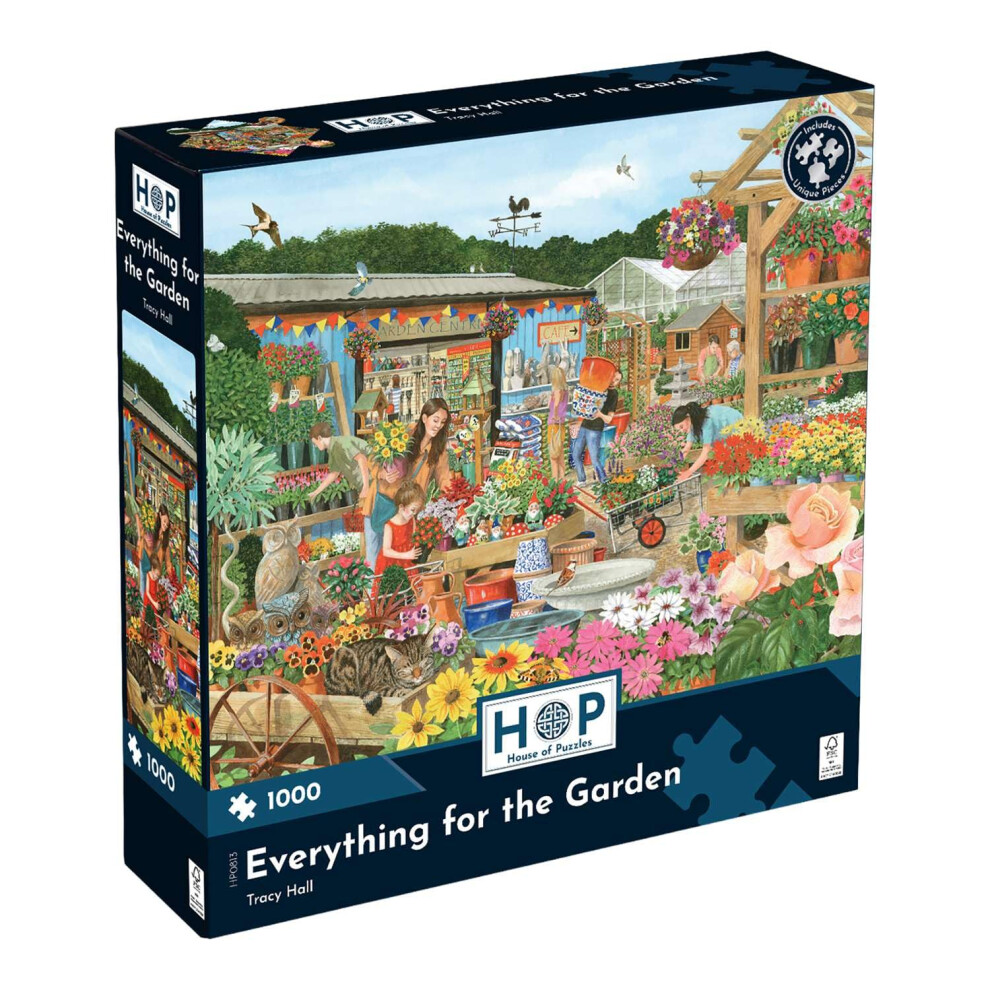 The House of Puzzles - Jigsaw Puzzle - 1000 Piece - Everything For The Garden - 48 x 69cm - Image 4