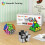 Vdealen Speed Cube Set, Magic Cube Pack of Mirror Pyramid Megaminx Puzzle Cube 4
