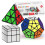 Vdealen Speed Cube Set, Magic Cube Pack of Mirror Pyramid Megaminx Puzzle Cube 1
