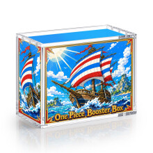 Wigearss Acrylic Display Case for One Piece Booster Box English Ver OP04-16