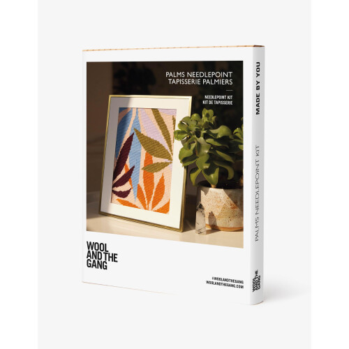 Wool and the Gang Palms Needlepoint Kit