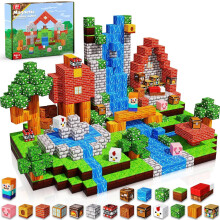 Magnetic Blocks Constructions Toys,100PCS Magnetic Building Blocks Tiles for Boys & Girls,STEM Stacking Toy,Brithdays Gifts for Toddlers 3+