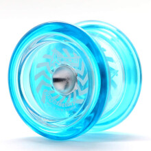 YoyoFactory Arrow Yo-Yo - Beginner to Pro Trick Yoyo, 2 Bearings - Blue