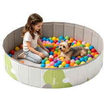 Ball Pit, 100cm Foldable Baby Ball Pit for Baby