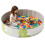 Ball Pit, 100cm Foldable Baby Ball Pit for Baby 1
