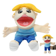 Jeffy Puppet Plush Toy Doll for Play House and Party Role-Playing