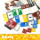MALEKO Doors and Windows Set, 150+PCS House Building Bricks Accessories 5