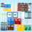 MALEKO Doors and Windows Set, 150+PCS House Building Bricks Accessories 6