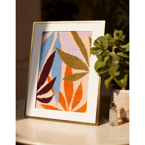 Wool and the Gang Palms Needlepoint Kit 1