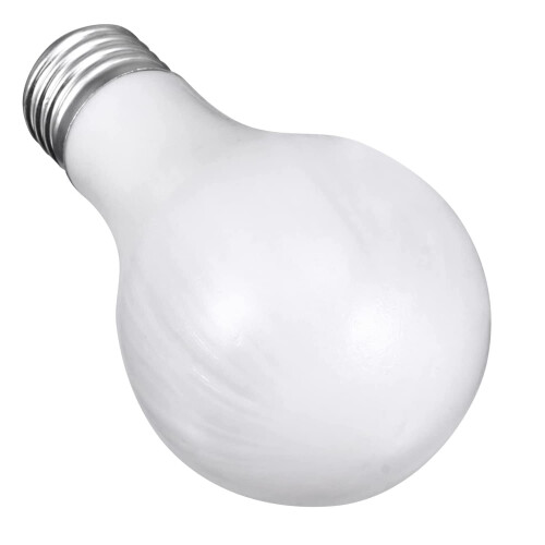 MilesMagic Close Up Comedy Magic Lamp LED Glow In Hand, Push Button Model Gimmick Battery Light Bulb for Magic Trick, White 1