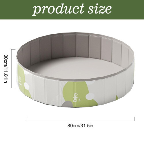 Ball Pit, 100cm Foldable Baby Ball Pit for Baby 1