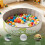 Ball Pit, 100cm Foldable Baby Ball Pit for Baby 3