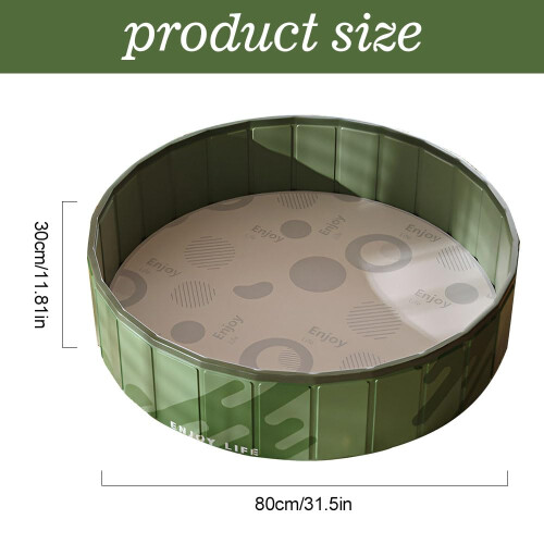 Ball Pit, 100cm Foldable Baby Ball Pit for Baby 1