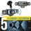 Traffic Recorder with Dual Front and Rear Camera, 4 Cameras 1080P High Definition, Night Vision Function 1
