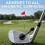 Magnetic  Club Alignment Tool Telescopic Swing Aim Angle Trainer Rod Stick 4
