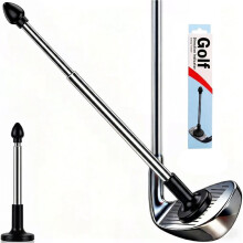 Magnetic Club Alignment Tool Telescopic Swing Aim Angle Trainer Rod Stick