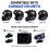 Kit 2 X3 PRO  6.0 Intercoms for Motorcycle Helmet 1000m IP67 RGB USB-C 8