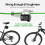 Retractable Bicycle Tow Rope with Auto-Rewind for MTB Riding 6