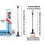 Magnetic  Club Alignment Tool Telescopic Swing Aim Angle Trainer Rod Stick 6