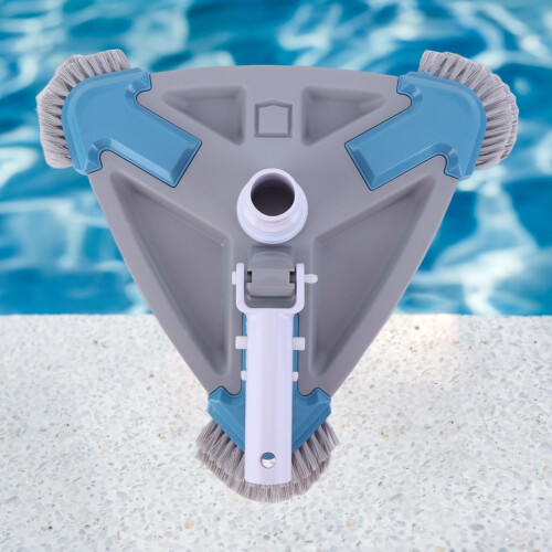 Pool Vacuum  Triangle Shape Vacuum  Brush Cleaner Suction  Brush Cleaner Swimming Pool Cleaning Tool