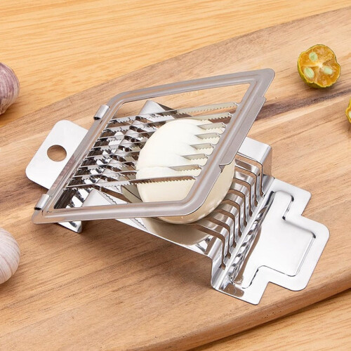 Edelstahl Eierschneider Schwer Aluminium Schneider Geeignet Obst Erdbeeren 1