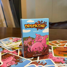 (Pink)Hot Board Games Chicken Chiu Board Black Sheep Piou Cards Intellectual Kid Toy