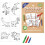 (Pack of 1) Sustainable Dinosaur Colouring Set 1