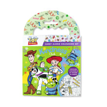 (Pack of 1) Toy Story Carry Along Colouring Set