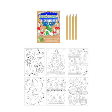 (Pack of 1) Eco Friendly Mini Elfin Around Colouring Set