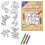 (1 Monster Colouring Set) Sustainable Monster Colouring Sets 1