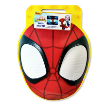 (Pack of 1) Spidey Shaped Artist Pad Including Stickers & 3 Double Ended Wax Crayons