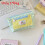 (Green) Capacity Large Stylish Fabric Pencil Case With Multifunction Storage For And School Work 1