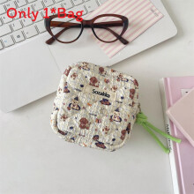 (Skateboard Dog) Hygiene Multipurpose Girls Storage Bag Made Of Polyester Napkins For Sanitary