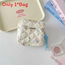 (Butterfly Elephant) Hygiene Multipurpose Girls Storage Bag Made Of Polyester Napkins For Sanitary