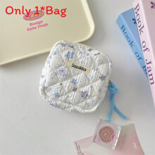 (Star Bear) Hygiene Multipurpose Girls Storage Bag Made Of Polyester Napkins For Sanitary