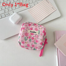 (Lusi Portrait) Hygiene Multipurpose Girls Storage Bag Made Of Polyester Napkins For Sanitary