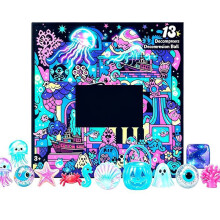 (Ocean) Halloween Toys Countdown Tpr Stress Relievers For Kids And Relief Office Stress