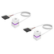 2X Przenośne Diody LED 2M Komputer Pulpit PrzełąCznik PC Zewnętrzny Przycisk Start WłąCz/WyłąCz Przedłużacz Kabla, ŚWiatło RGB