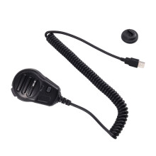 2X QX-18 USB Handheld Speaker Mic for Euro Truck Simulator 2,with PTT Support USB Device, Keyboard with Mic Holder