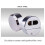 2X Cp-3184 Hidden Shackle Padlocks Keyed Solid Steel with 2 Keys Hide Lock Body Security Lock for Universal 10