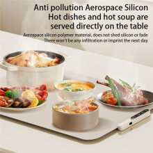 Electric Warming Tray Food Warmer Plate Foldable Portable Food Fast Heating Mat Electric Warming Tray EU Plug