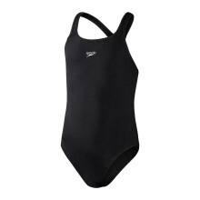 (13-14 Years, Black) Speedo Girls Medalist Endurance+ One Piece Swimsuit