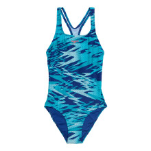 (16 Years, Navy) Speedo Girls Hyperboom Medalist One Piece Swimsuit
