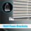 24 Pieces Blinds Hold Down Brackets  Clear Plastic Hooks Door Blind Bottom Holder Blind Hold Clips Replacements 4